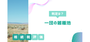 相続税評価における一団の雑種地の判定