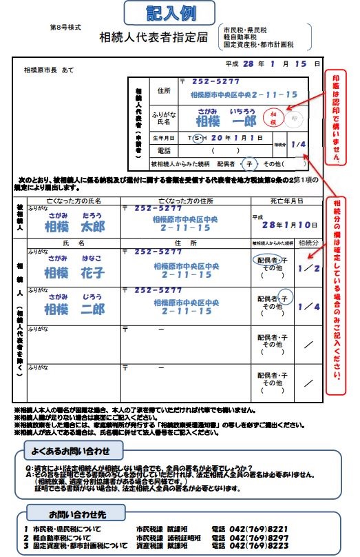 相続税申告で“住民税”等の被相続人に関わる税金は債務控除可能