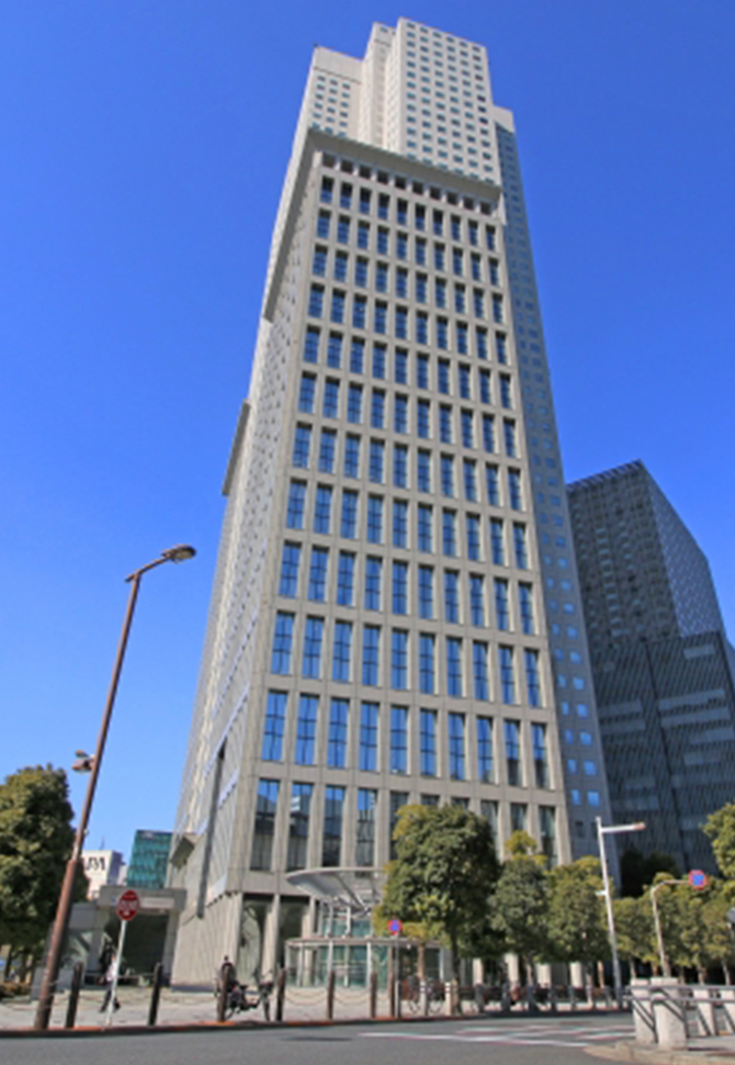 赤坂山王事務所オフィスビル外観