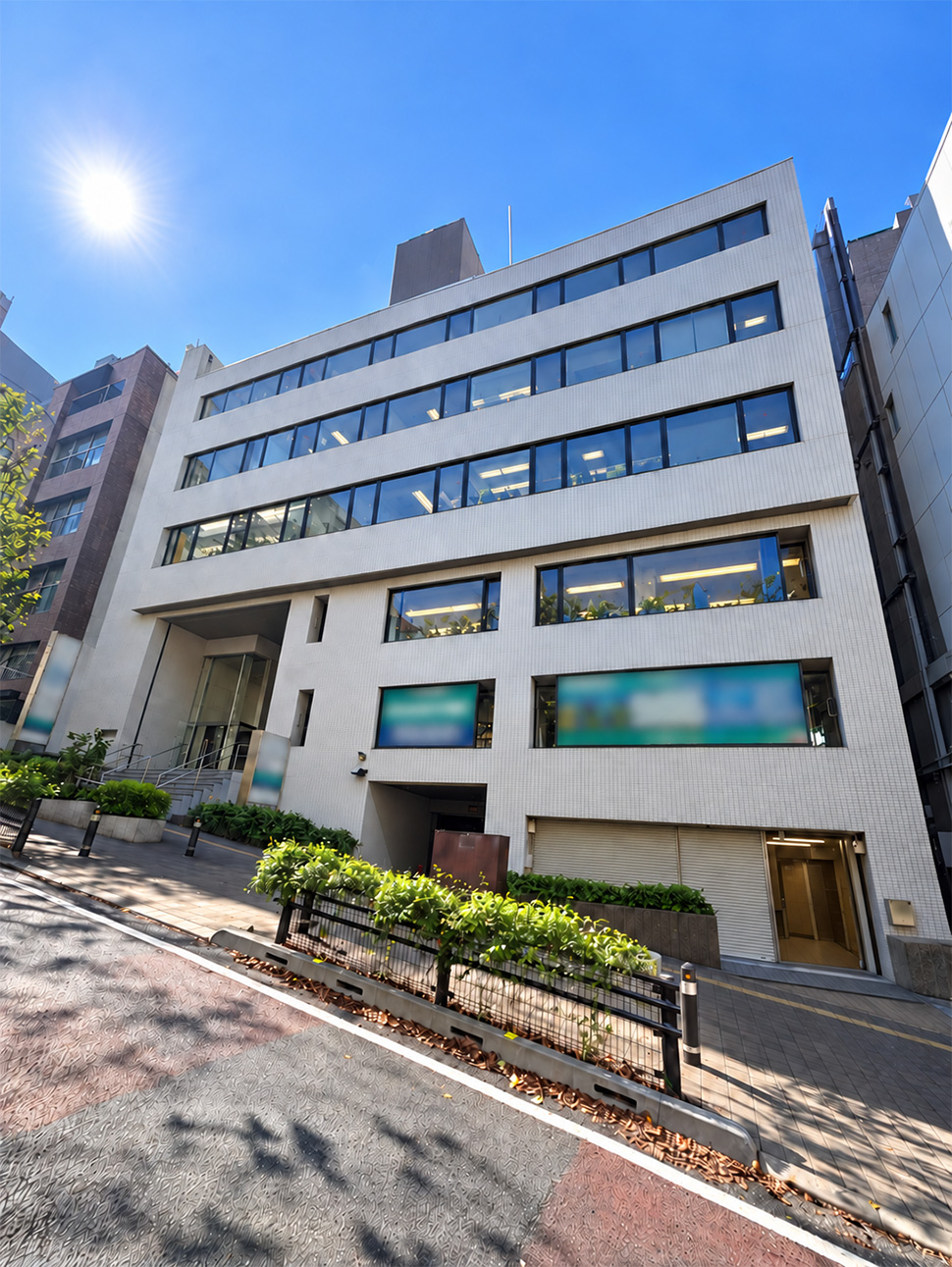 渋谷事務所オフィスビル外観
