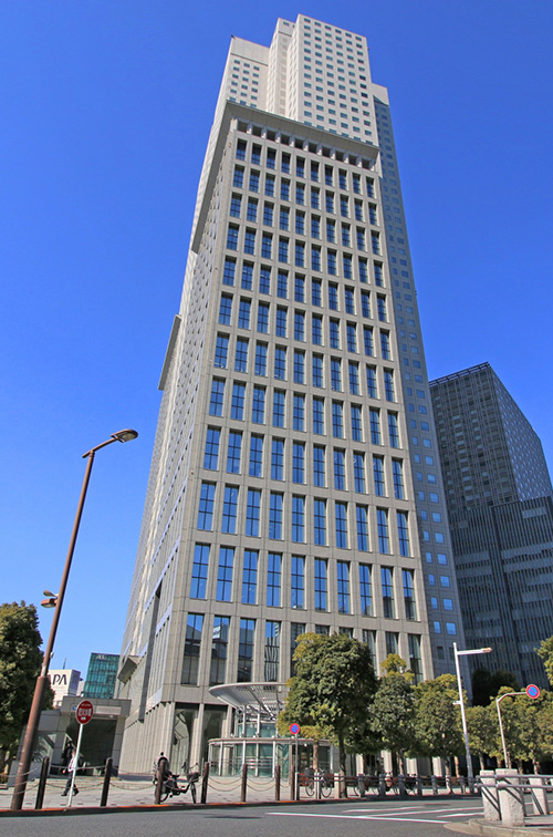 赤坂山王事務所 オフィスビル外観