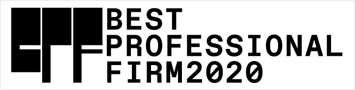 「Best Professional Firm 2020」ロゴ